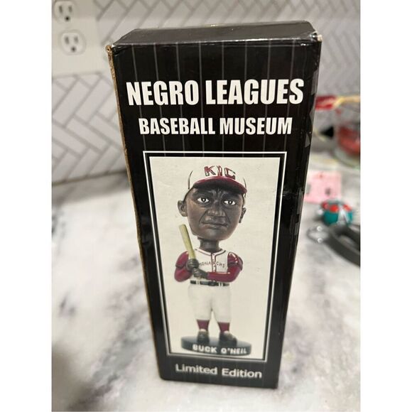 Buck O'Neil K.C. KC Monarchs Limited Edition Bobblehead Negro Leagues NLBM - Picture 3 of 7